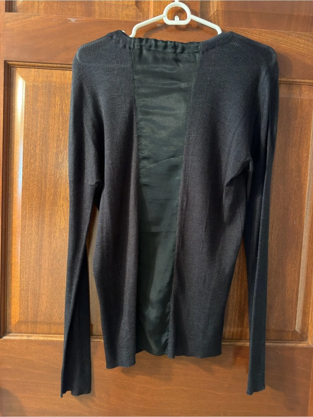 Prada Silk Black Ribbon Top 40